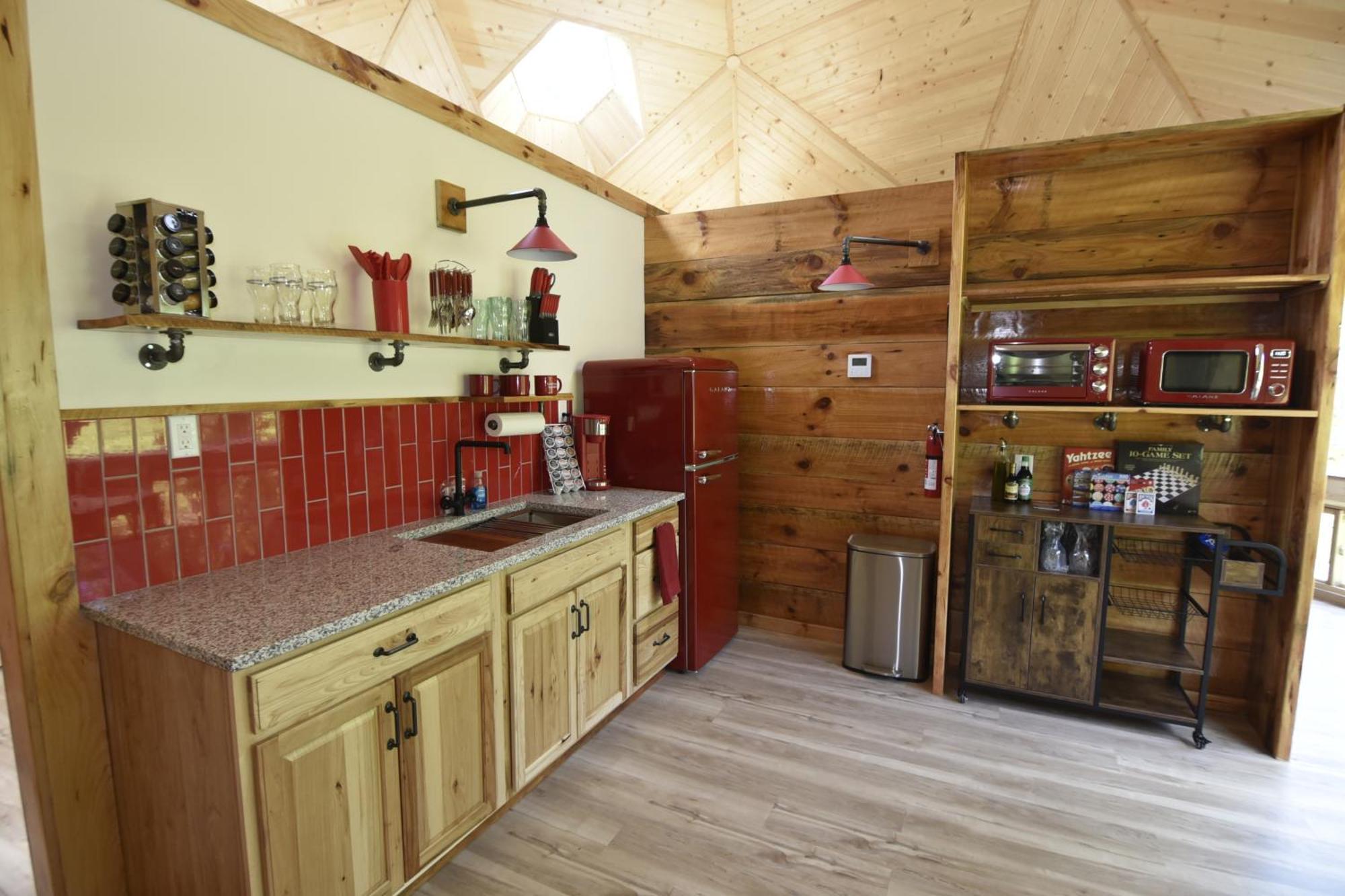 Natahala Glamping Red Dome #23 Villa Topton Ngoại thất bức ảnh