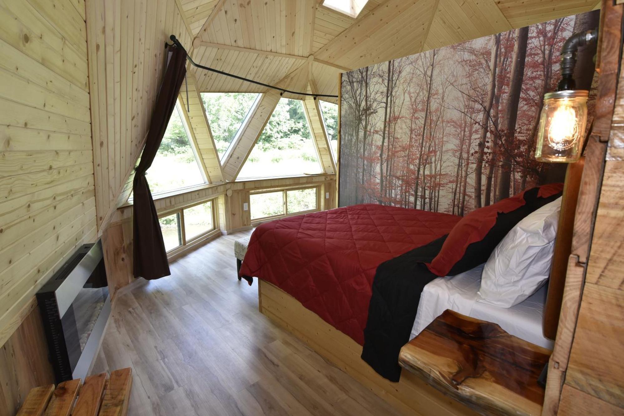 Natahala Glamping Red Dome #23 Villa Topton Ngoại thất bức ảnh