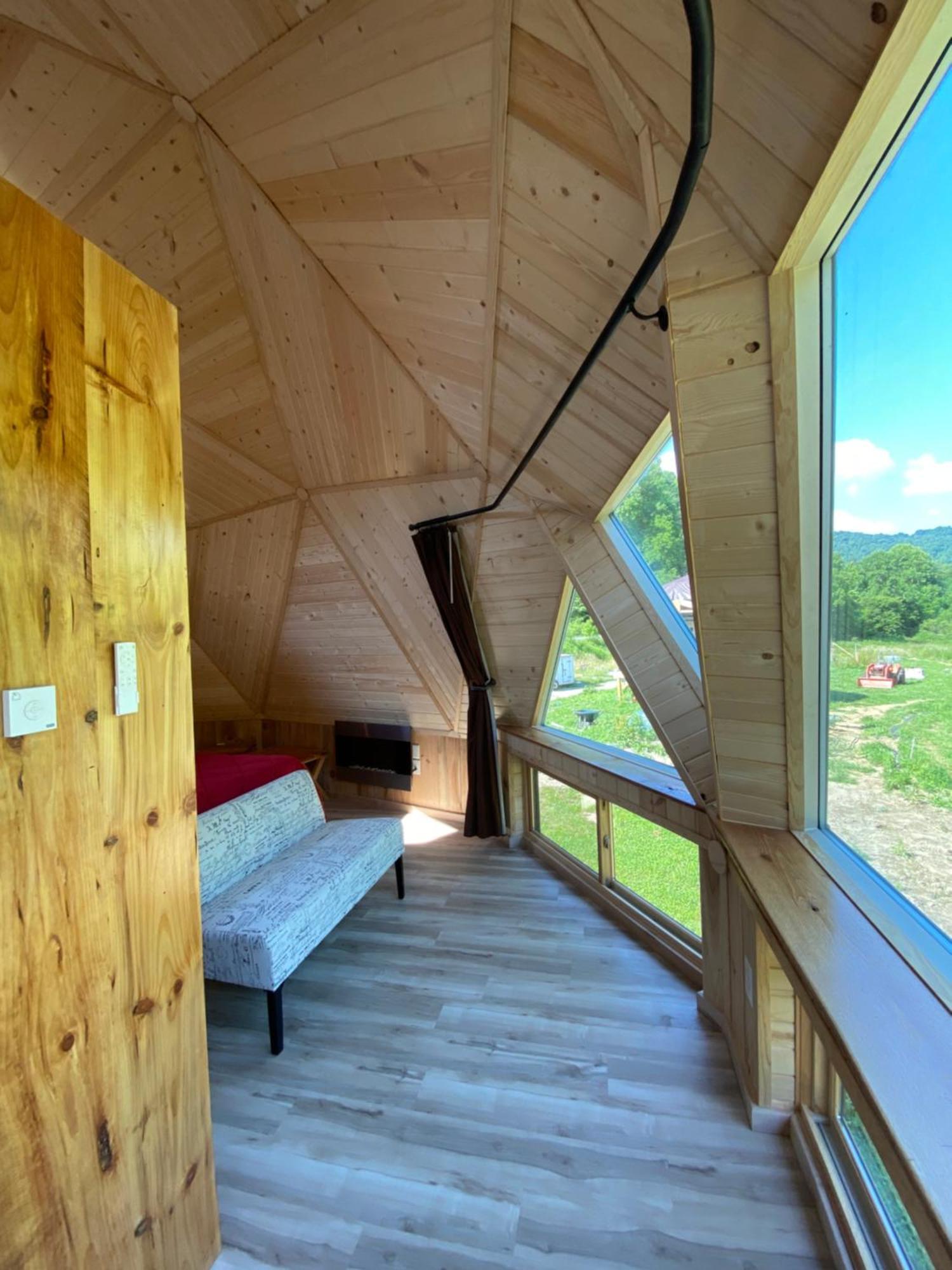 Natahala Glamping Red Dome #23 Villa Topton Ngoại thất bức ảnh