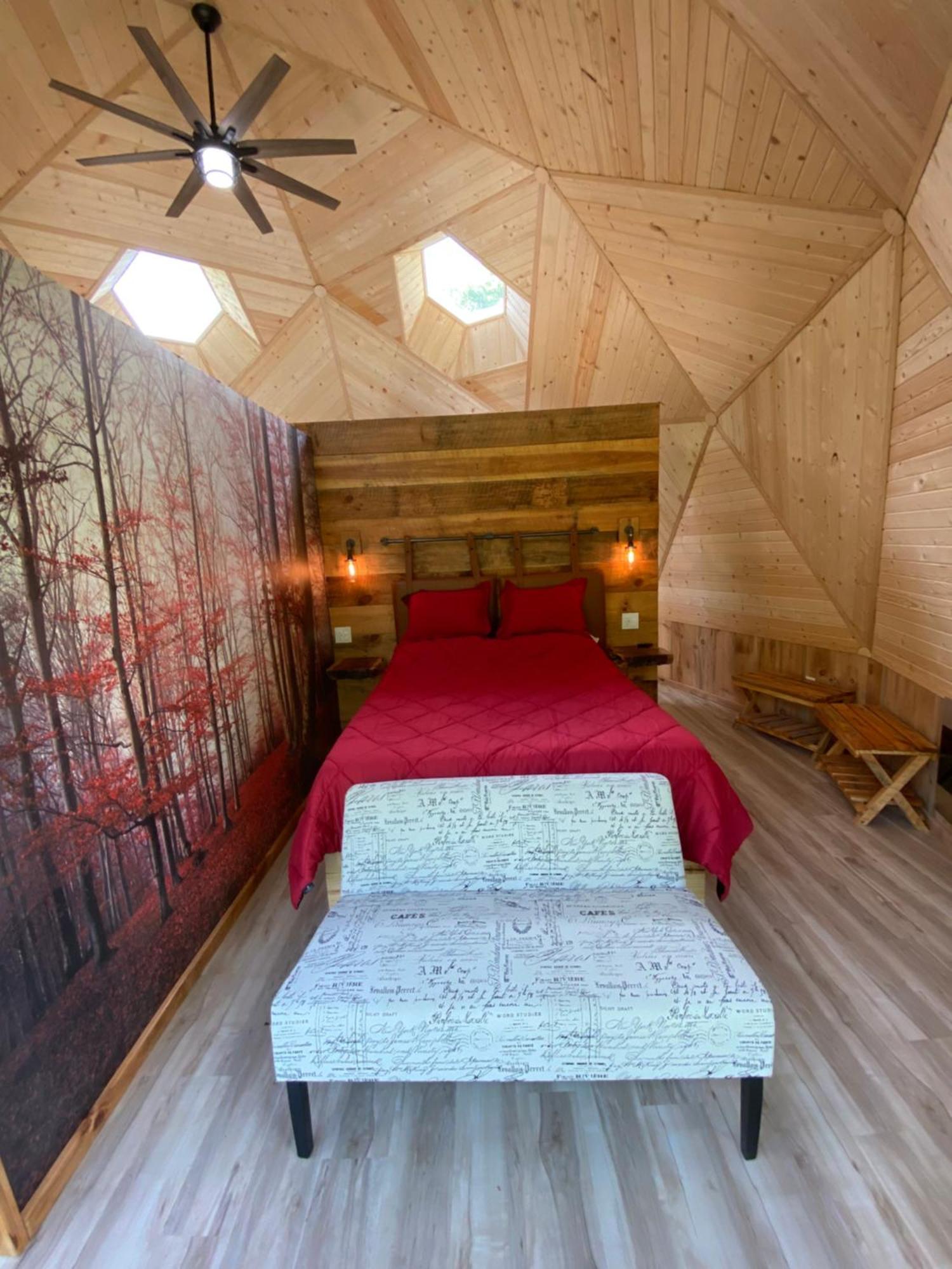 Natahala Glamping Red Dome #23 Villa Topton Ngoại thất bức ảnh