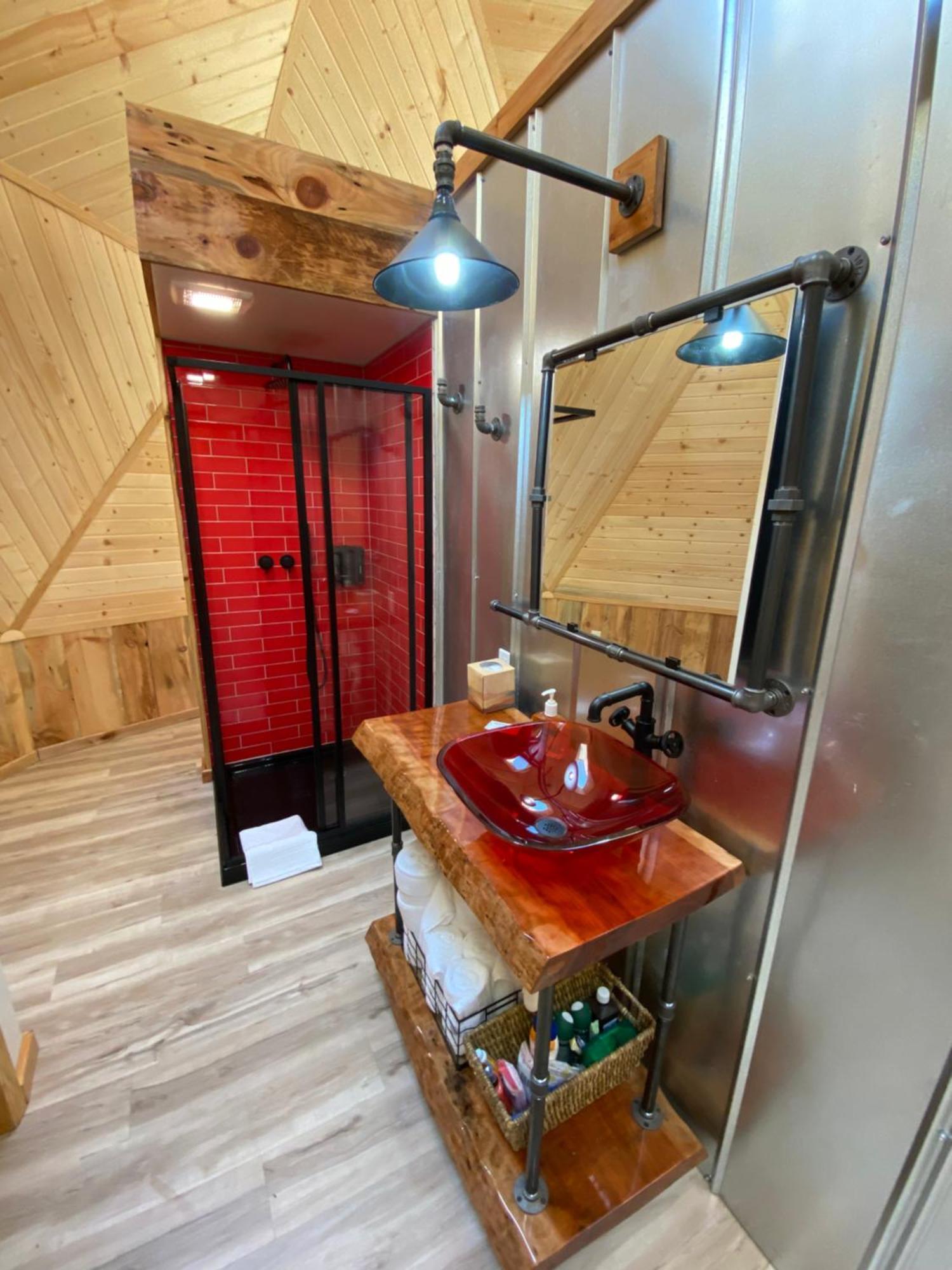 Natahala Glamping Red Dome #23 Villa Topton Ngoại thất bức ảnh