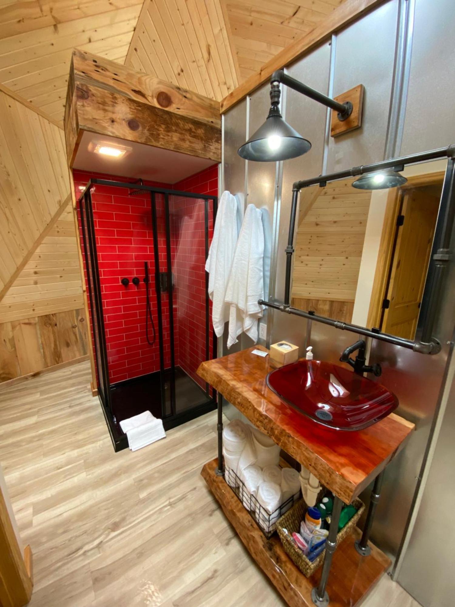 Natahala Glamping Red Dome #23 Villa Topton Ngoại thất bức ảnh